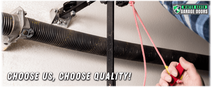 Broken Garage Door Spring Winter Haven